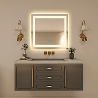 Wall mirror - LED bathroom mirror (36*36 INCH)