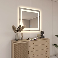 Wall mirror - LED bathroom mirror (36*36 INCH)