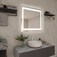 Wall mirror - LED bathroom mirror (36*36 INCH)