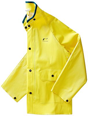 ONGUARD Webtex Rain Jacket - Size Large, Yellow, PVC - 7603200.LG