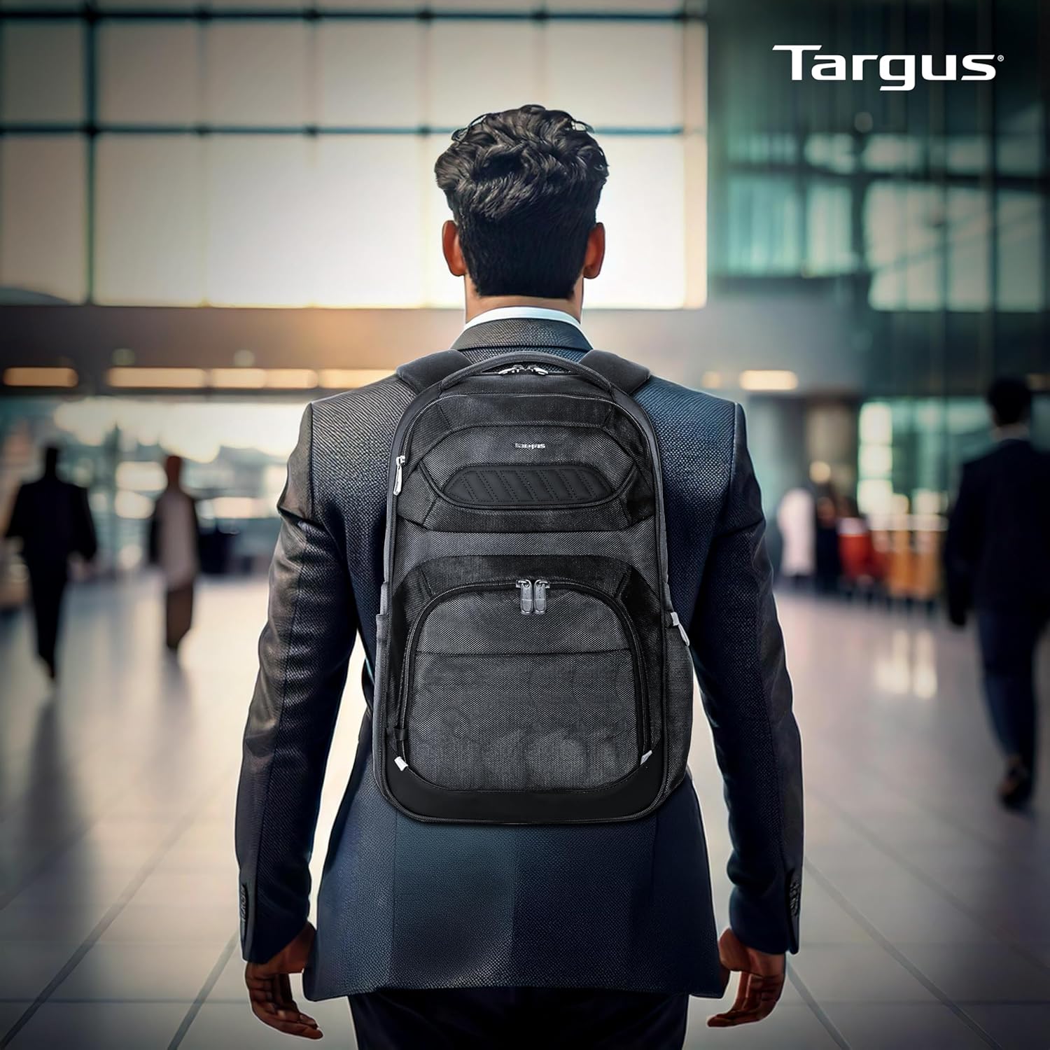 Targus Legend IQ Laptop Backpack Travel Backpack for Laptops up to 16-Inches Backpack for Men and Women