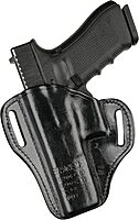 BIANCHI Model 57 Remedy Open-Top Full-Grain Leather Belt Slide Holster