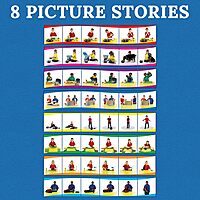 Carson Dellosa Learning to Sequence for Kids Puzzle, 6-Scene Sets With 8 Picture Board Stories