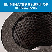 Black+Decker Replacement 3-Stage HEPA Filter, 5-15/16inH x 6-15/16inW x 6-15/16inD