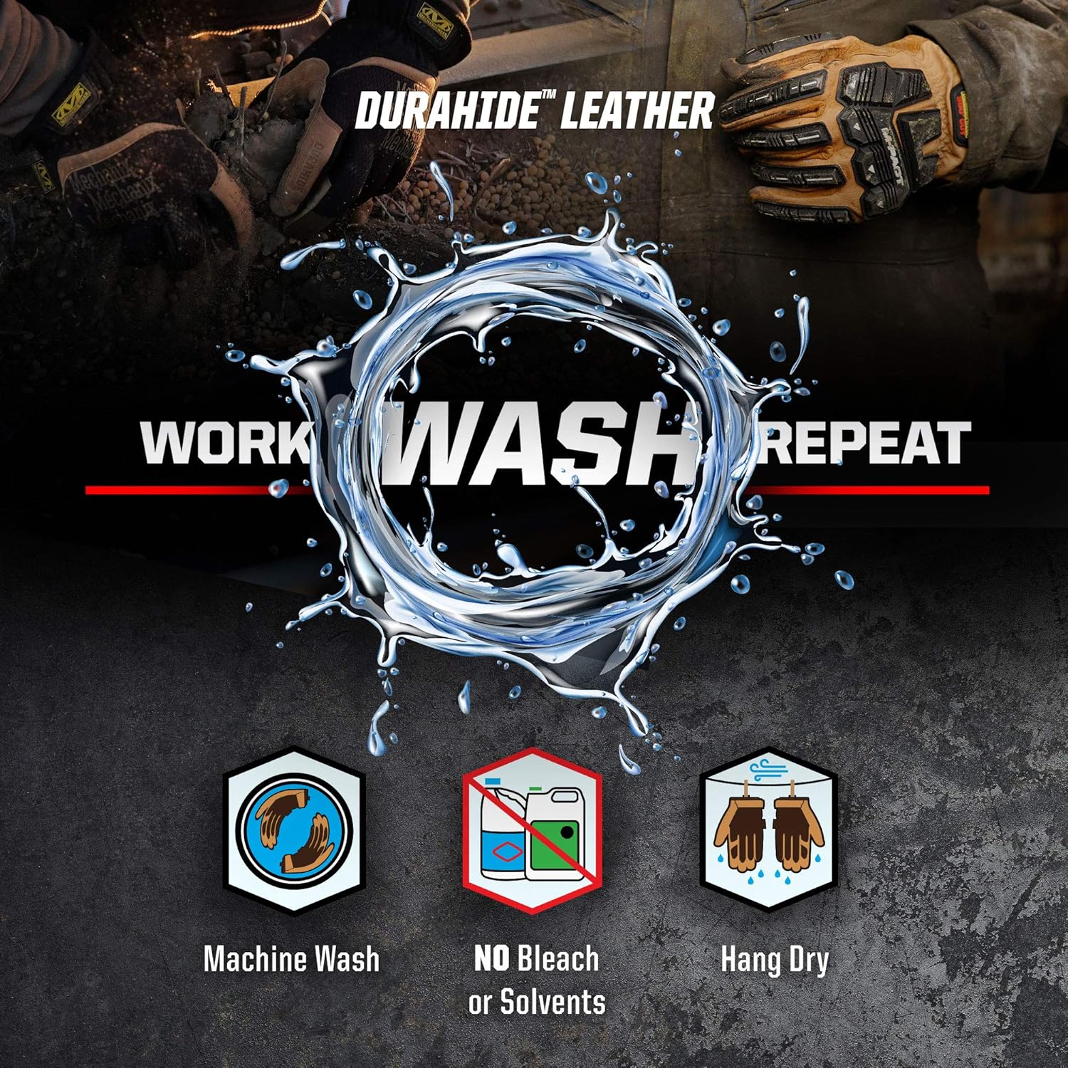 Mechanix Wear Original Durahide Leather Work Gloves