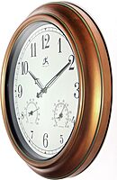 Infinity Instruments Craftsman Wall Clock, 18 inch, Copper