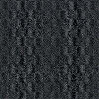 Foss Floors Crochet Peel & Stick Carpet Tiles, 24in x 24in, Black Ice, Set Of 15 Tiles