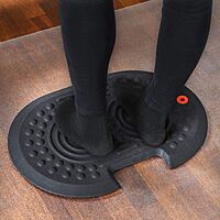 Floortex FCA21624XBK AFS-TEX System 2000X Active Anti Fatigue Mat Black 16-Inch x24-Inch