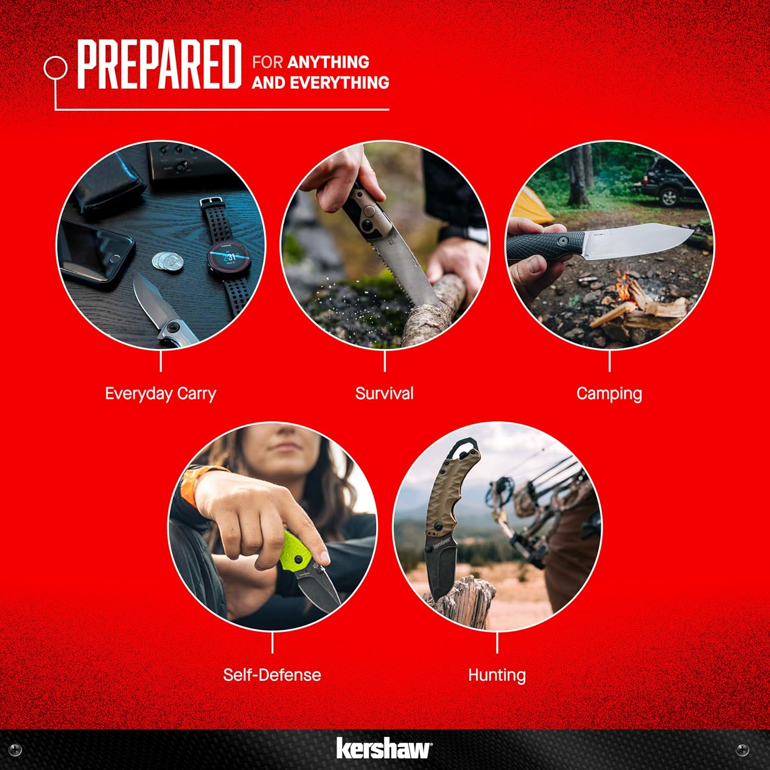 Kershaw Oblivion Folding Pocket Knife