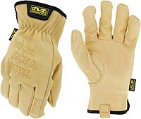 Mechanix Wear Leather Cow Driver Gloves - Durahide DRY Work Gloves