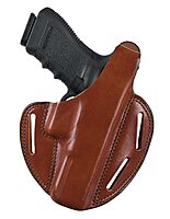 BIANCHI Model 7 Shadow II Pancake-Style Leather Hip Holster