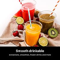 Ninja QB1004 Blender/Food Processor with 450-Watt Base, 48oz Pitcher, 16oz Chopper Bowl, and 40oz Processor Bowl for Shakes, Smoothies, and Meal Prep,Black Black 48 Ounces