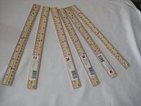 Westcott Wood Ruler, 12in