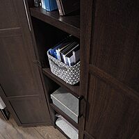 Sauder HomePlus Storage Cabinet/ Pantry Cabinet, Dakota Oak finish Oak Dark