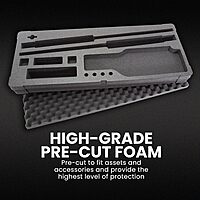 NANUK 985 Hard Firearm Case with Wheels & Custom Foam Insert