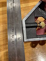 SWANSON TOOLS Combination Square with Die-Cast Zinc Body and Stainless Steel Rule