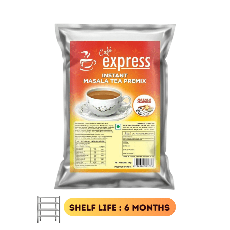 Cafe Express Instant Masala Tea Premix-1000gram-Masala-Flavour