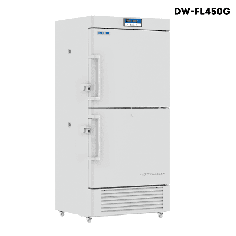 Side look of Blue Star Ultra Low Temperature Medical Refrigerator-DW-FL450G