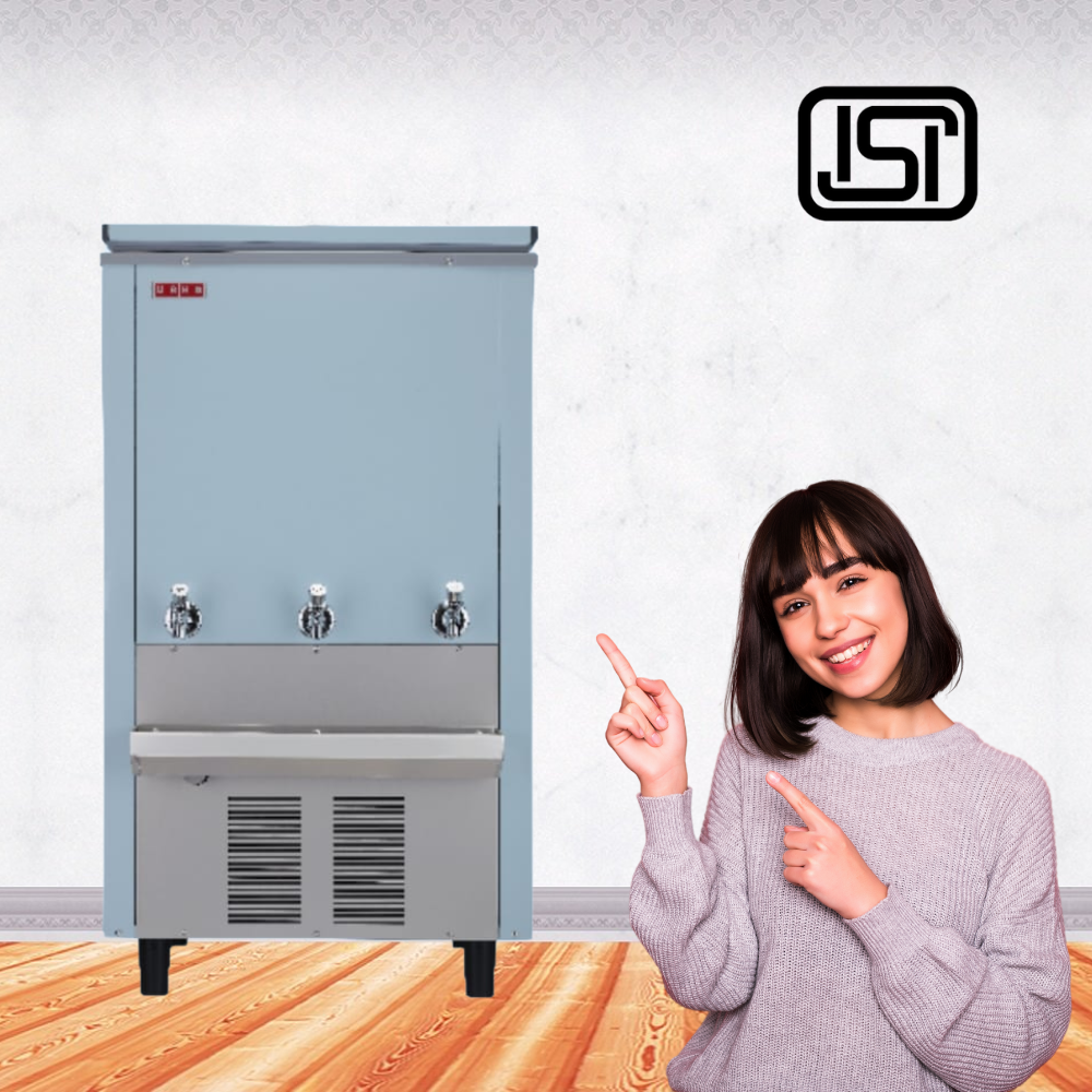 Large industrial water cooler Usha SP80120NC. Large industrial water cooler Usha SP80120NC.