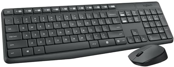Logitech MK235 Wireless Keyboard and Mouse Combo Logitech MK235 Wireless Keyboard and Mouse Combo