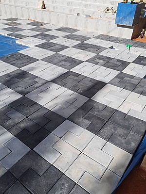 VShape paving blocks