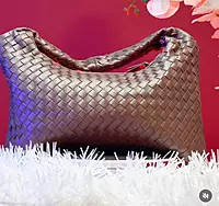 SHOULDER BASKET BAG-BLACK