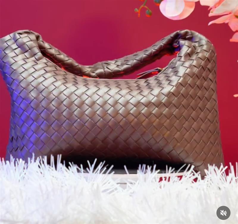 SHOULDER BASKET BAG-BLACK