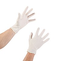 McKesson Confiderm Exam Glove Latex Ivory Variable Size (BX/100EA)