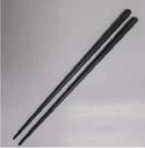 * STI Black Plastick ChopStick 9"_5/100 prs