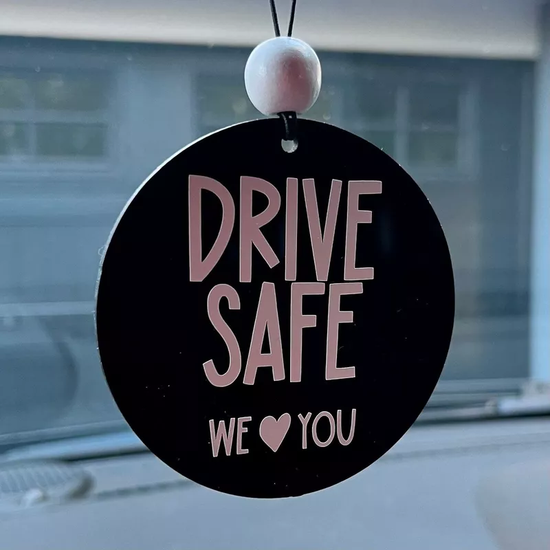Car Rare View Mirror Hanging With Beads