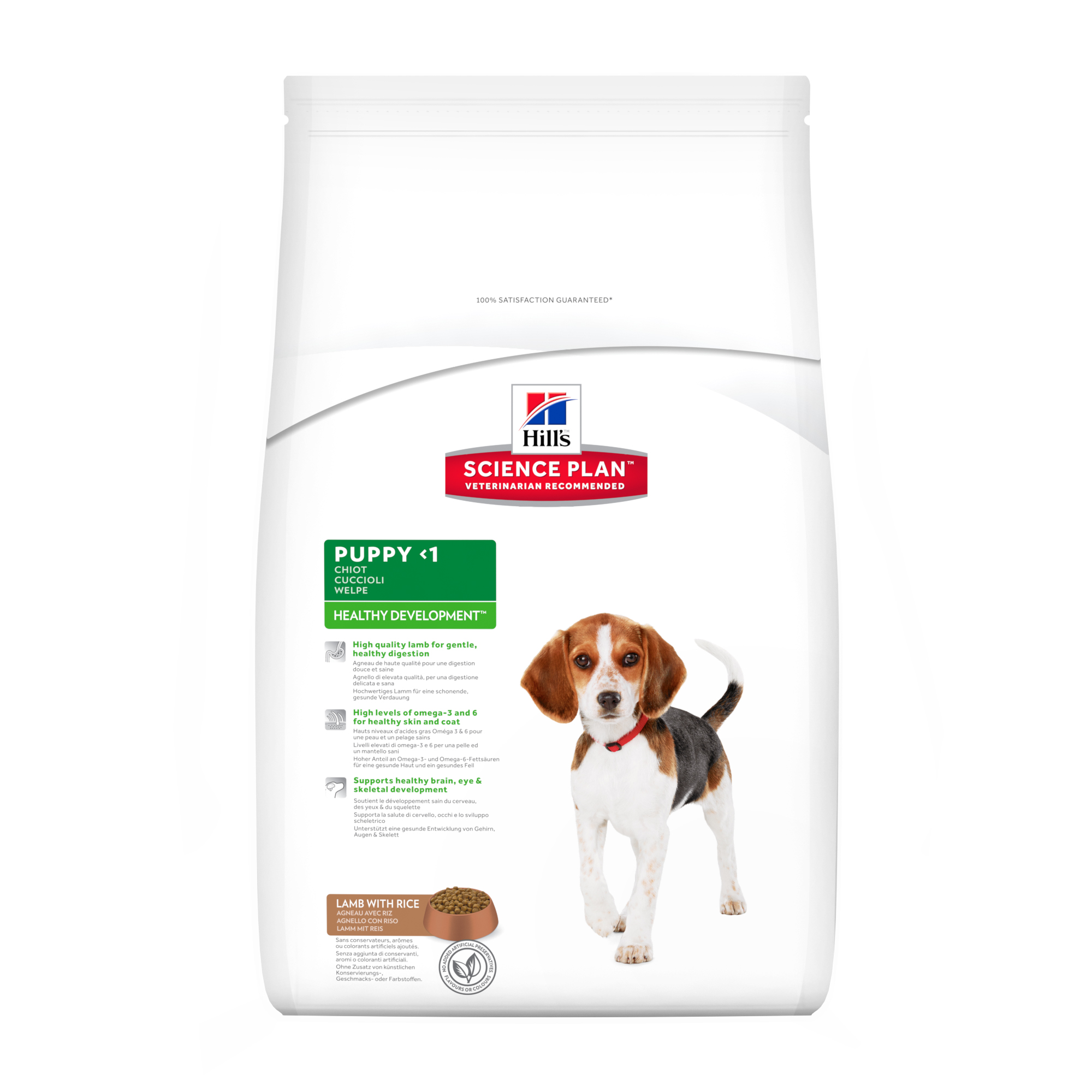 Hills Science Plan Puppy Healthy Development w/ Lamb & Rice 12KG Hills Science Plan Puppy Healthy Development w/ Lamb & Rice 12KG
