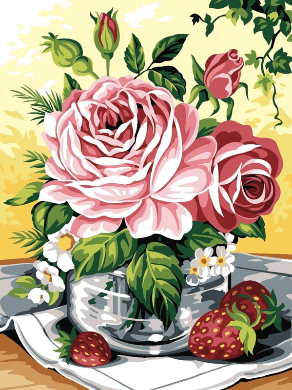 Vaso con fiori di stagione - Estate Vaso con fiori di stagione - Estate
