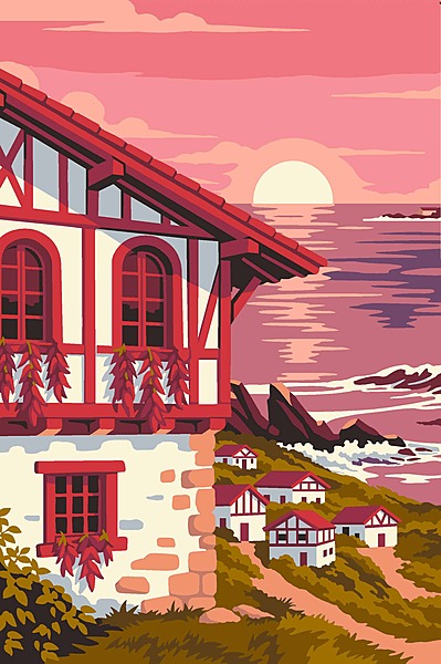 Casa Basca al Tramonto