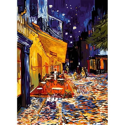 Van Gogh Cafè - Tela per mezzo punto