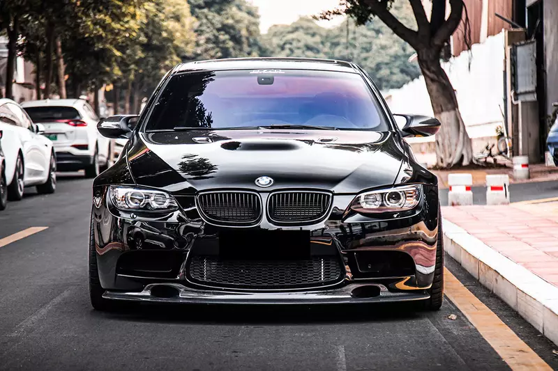 BMW E90/E92/E93 M3 GT4 Style Carbon Fiber Front Lip (2008–2012)