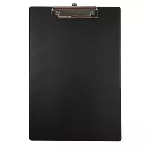 Stat Clipboard A4 PVC Black