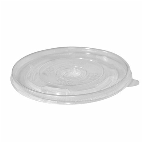 Round Kraft Bowl Lid PP To Suit 16 ,24, 32 Oz - Sleeve