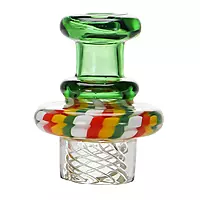Galaxy Dichro Bubble Carb Cap - Assorted Colors