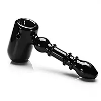 Green Bear 5.5" Full Color Rings Bubbler Green Bear 5.5" Full Color Rings Bubbler