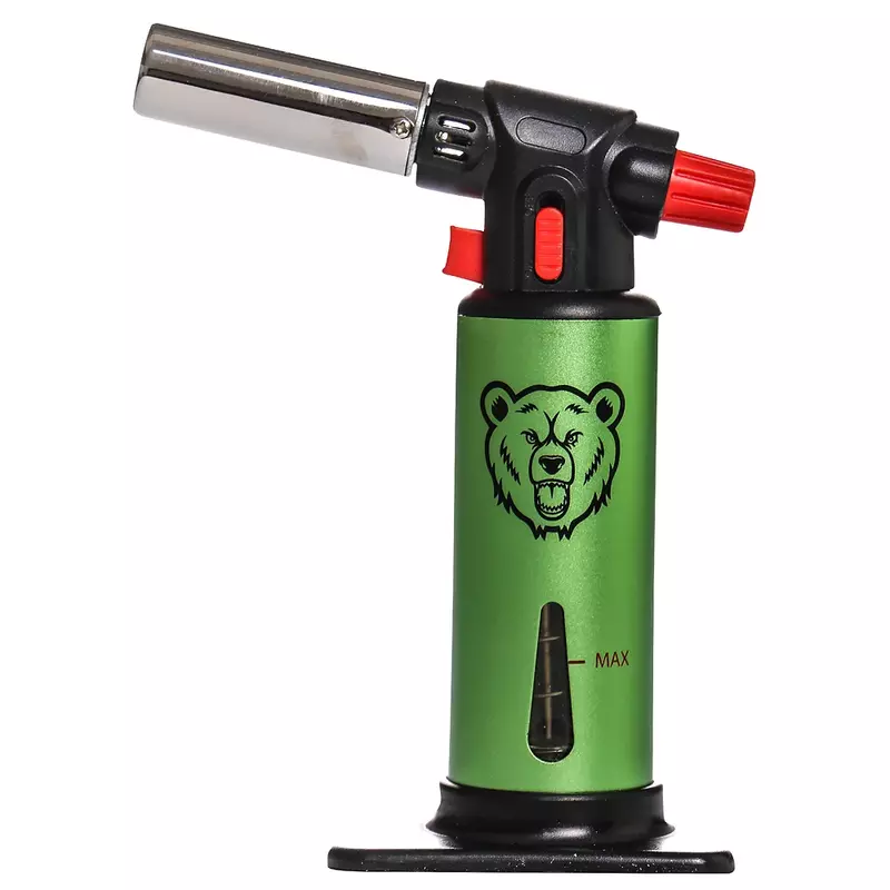 6" Green Bear Momma Bear Torch