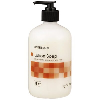 McKesson Lotion Soap, 18 oz Pump Bottle, Fresh Scent