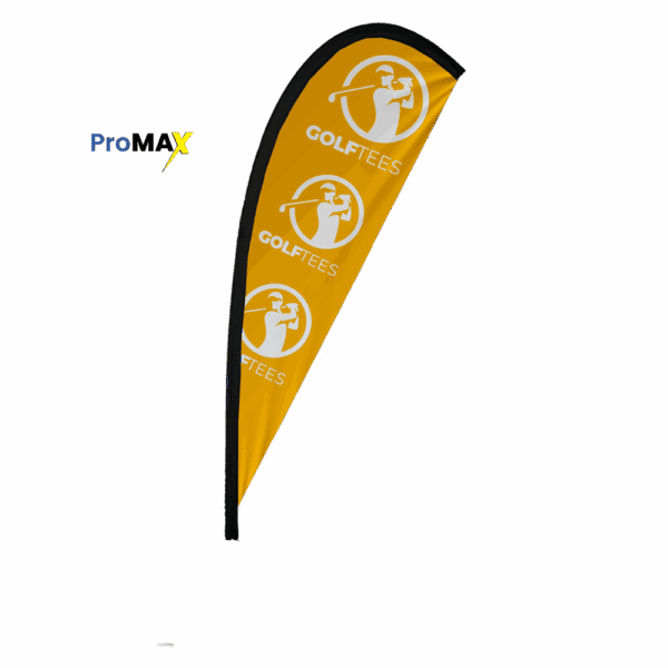 ProMAX Teardrop Banner 3m Single sided, Complete, Available in sets of 2