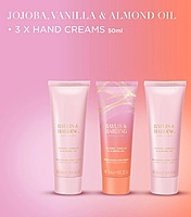 Jojoba, Vanilla & Almond Oil Luxury Hand Treats Gift Set