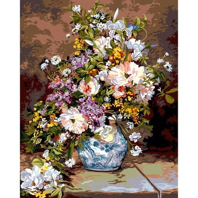 Le Bouquet - Quadro grande per ricamo a mezzopunto Le Bouquet - Quadro grande per ricamo a mezzopunto