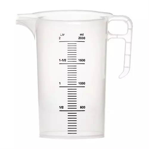 Pro-Measures Polypropylene Measuring Jug 2Ltr