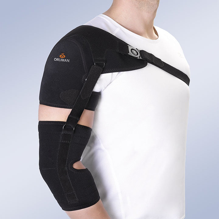 SOPORTE DE HOMBRO CON CINCHA DE BRAZO Y ANTEBRAZO SOPORTE DE HOMBRO CON CINCHA DE BRAZO Y ANTEBRAZO