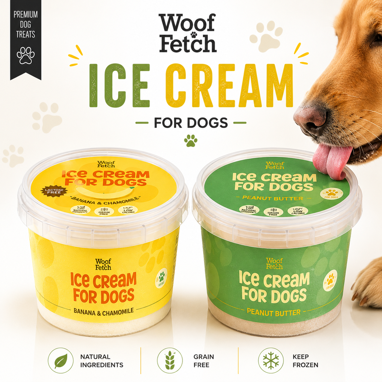 Woof and Fetch Ice Cream