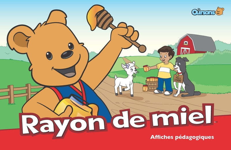 Affiches pédagogiques Rayon de miel, ensemble de 100 Affiches pédagogiques Rayon de miel, ensemble de 100