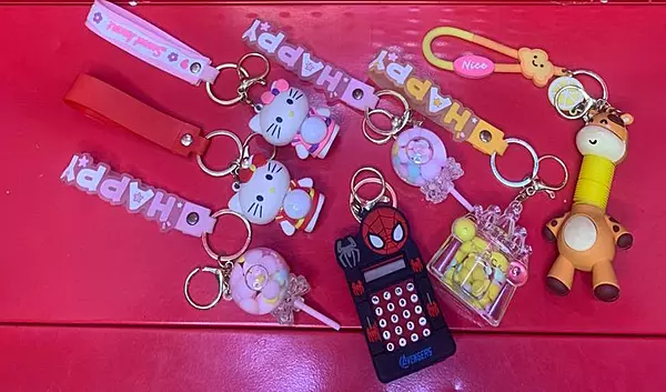 LIGHT UP 3D FANCY KEY HOLDER