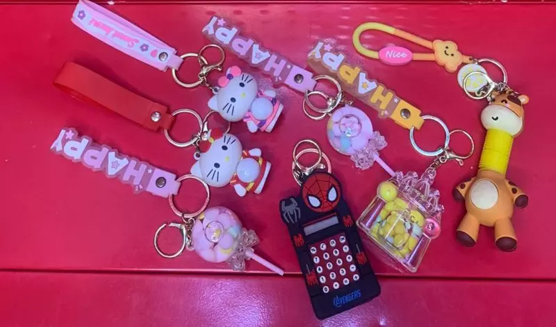 LIGHT UP 3D FANCY KEY HOLDER